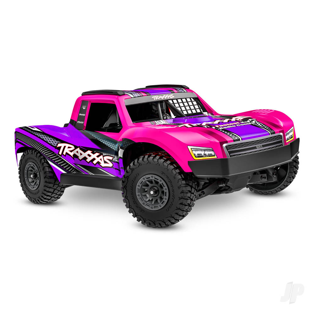 Mini Slash BL-2S 4X4 RTR Short Course Truck, Pink TRX108164-1-PINK - Image 2