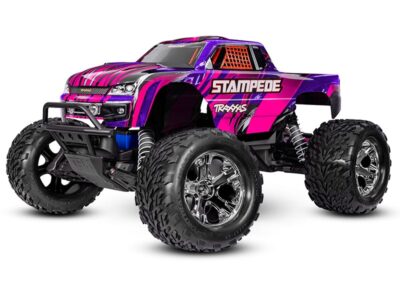 Traxxas Stampede 1:10 2WD RTR Monster Truck XL-5 with Battery and USB Charger - Pink TRX36254-8-PINK