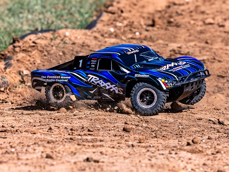 Traxxas Slash VXL 1:10 4x4 RTR Short Course Truck - Blue TRX68386-4-BLUE - Image 8