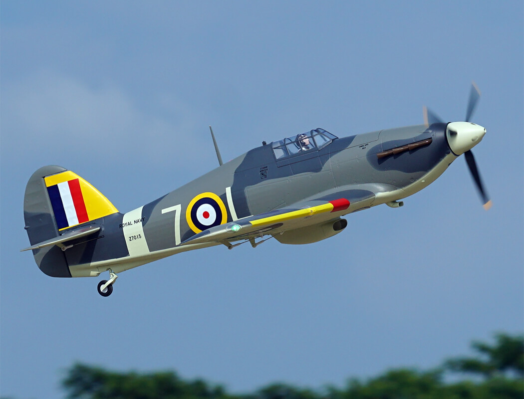 XFLY HAWKER SEA HURRICANE MK1 GREY/GREEN 1200MM PNP XF126P-N - Image 6