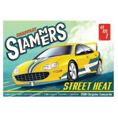 AMT 1227 Street Heat 1998 Chrysler Concorde Slammers 1:25 Scale Snap Kit