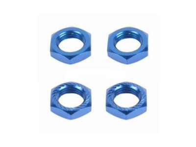 Fastrax 17 x 1.0mm Serrated Wheel Nuts 17mm - Blue (4) FAST925B