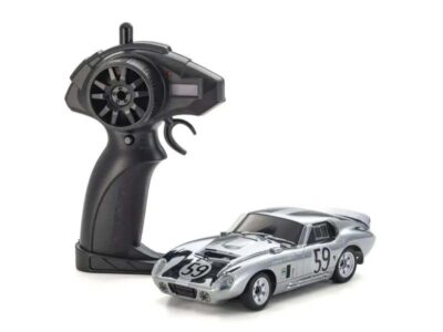 Kyosho First Mini-Z 1:28 Shelby Cobra Daytona Chrome K.66611C