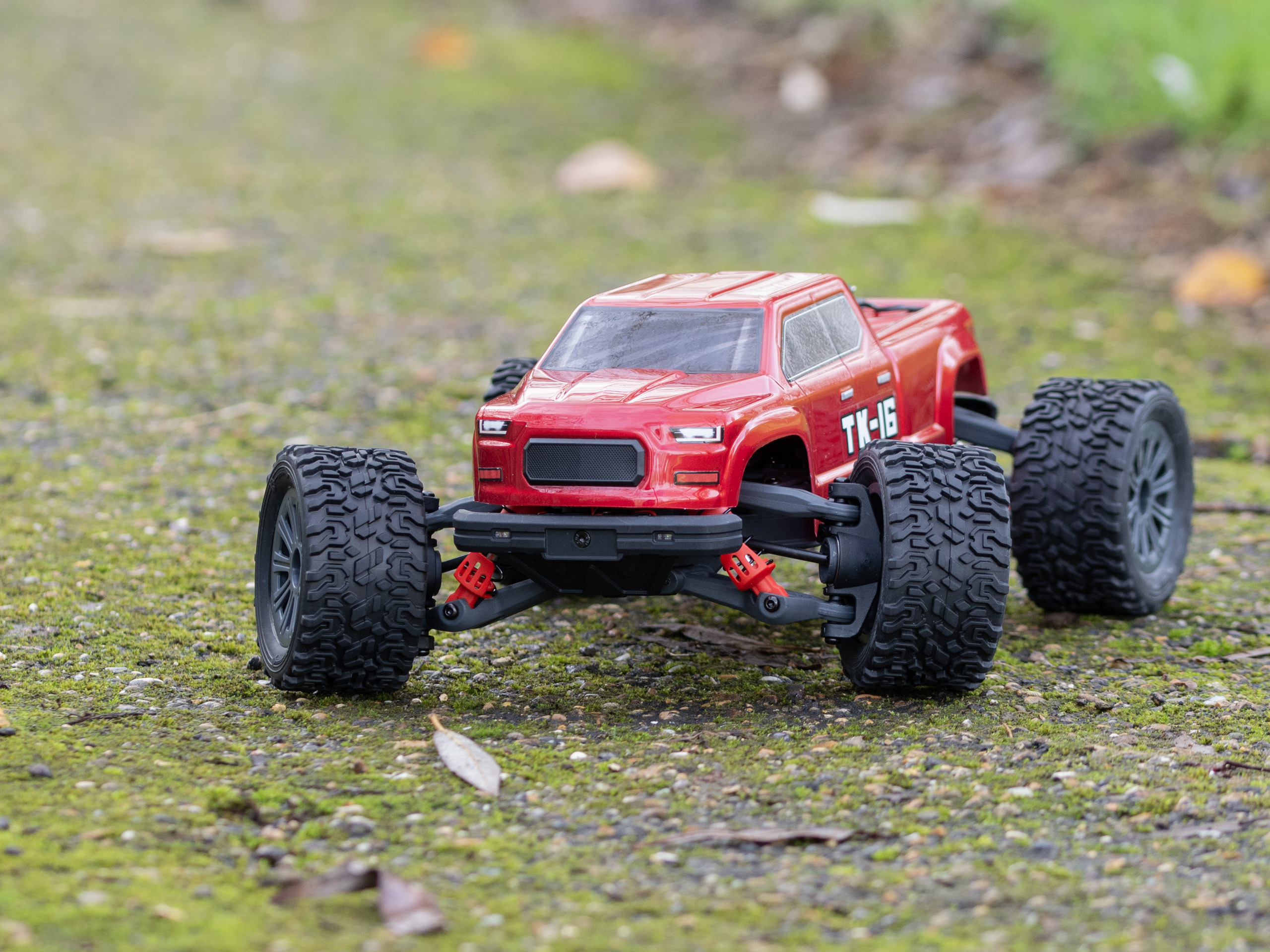 PD Racing 1:16 Radio Control TK16 Brushed Truck PD303T-RED - Image 2