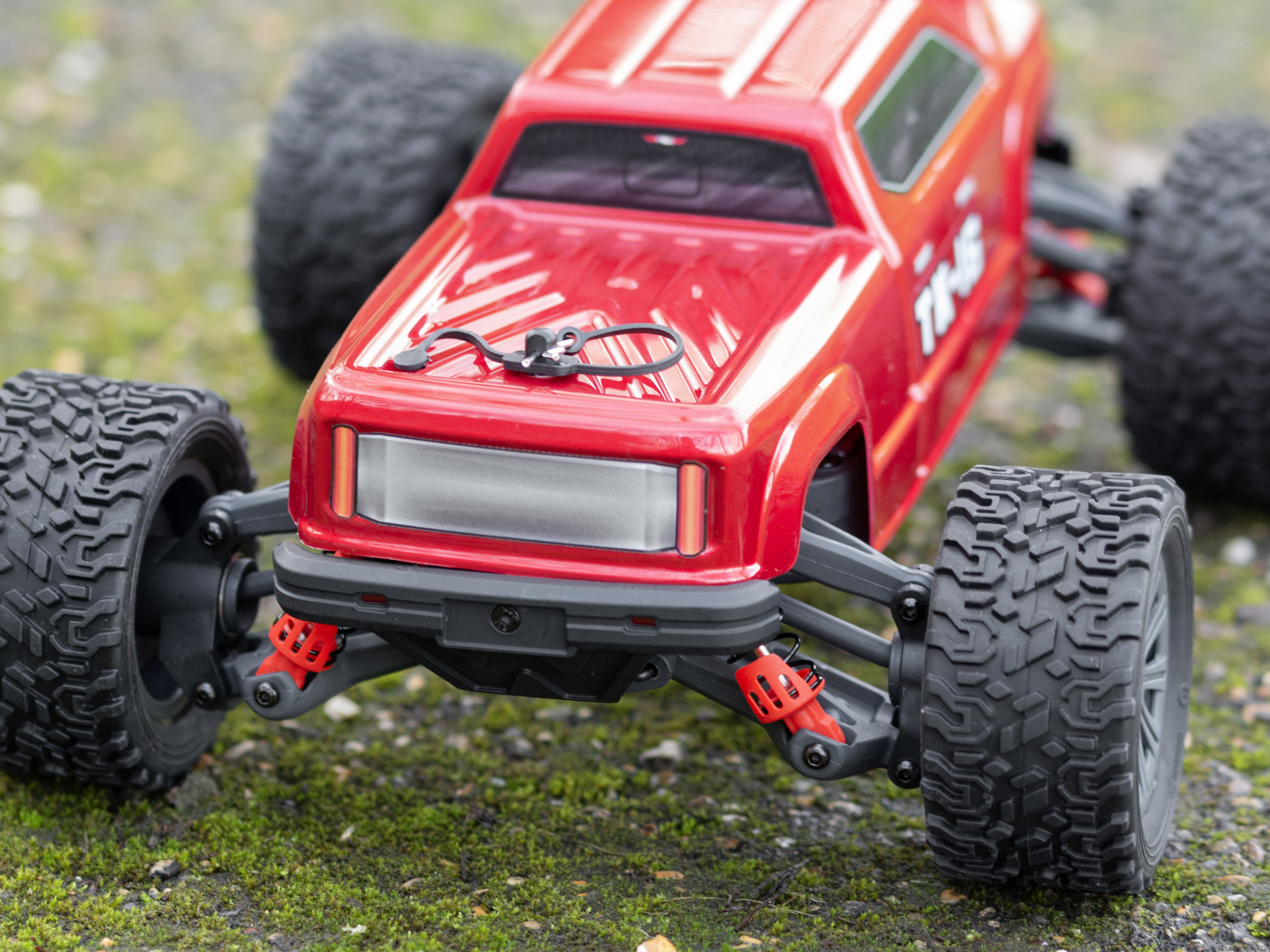 PD Racing 1:16 Radio Control TK16 Brushed Truck PD303T-RED - Image 3