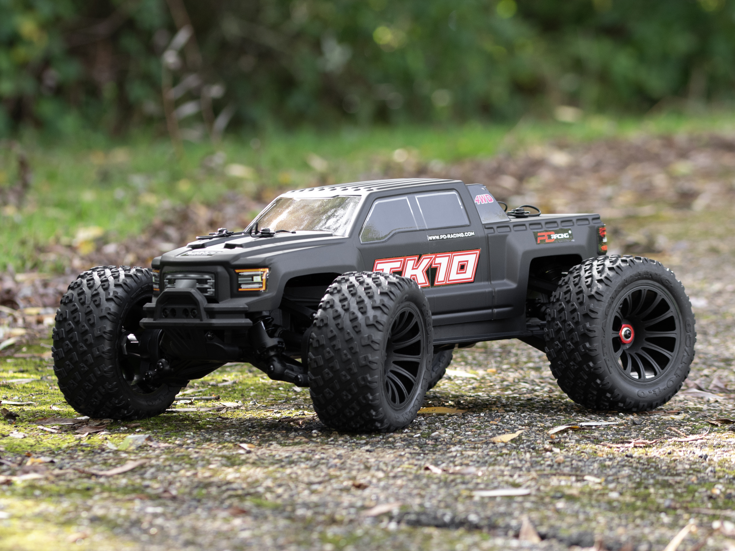 PD Racing Radio Control TK10 Brushless 4s Truck Black 1:10 PD860R - Image 5