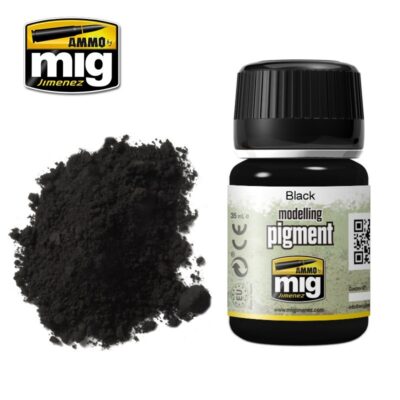 MIG Ammo PIGMENT Black A.MIG-3001