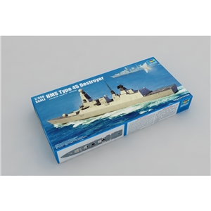 Trumpeter 1:350 British Royal Navy HMS Daring Type 45 Missile Destroyer Ship - Image 7