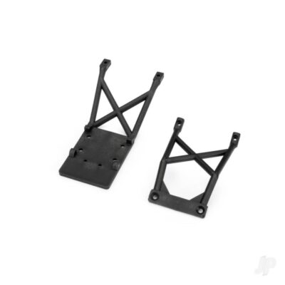 Traxxas Skid Plates, Front and Rear (Black) TRX3623-BLK