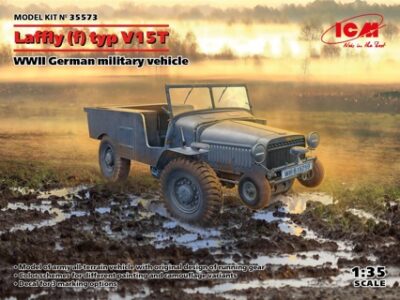 ICM Laffly (f) Typ V15T, WWII German Military Vehicle 1:35 ICM35573