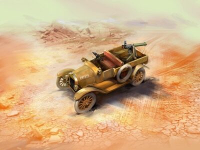 ICM Model T 1917 LCP with Vickers MG, WWI ANZAC Car 1:35 ICM35607