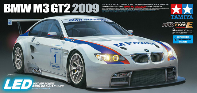 Tamiya BMW M3 GT2 2009 (TT-01E) 58449