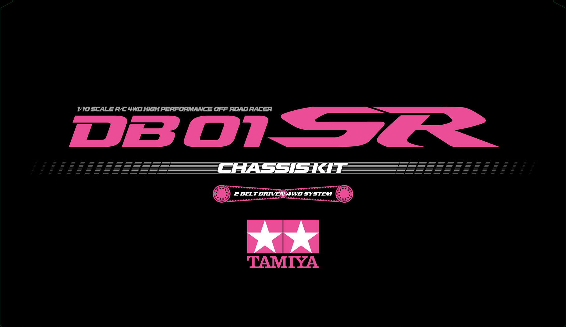 Tamiya DB01SR Chassis Kit with Baldre Body 58753 - Image 2