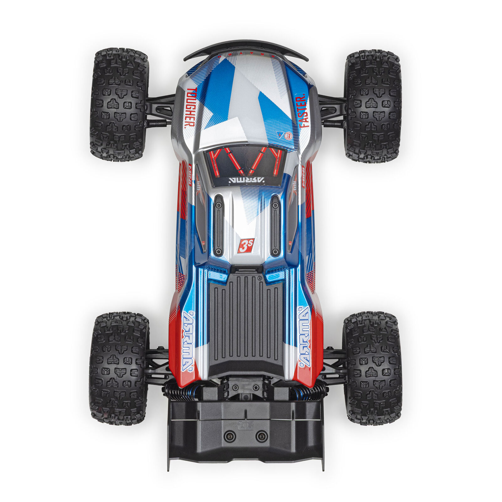 ARRMA 1/16 MINI KRATON 3S (Battery & Charger Included) Blue ARA2508ST1 - Image 7