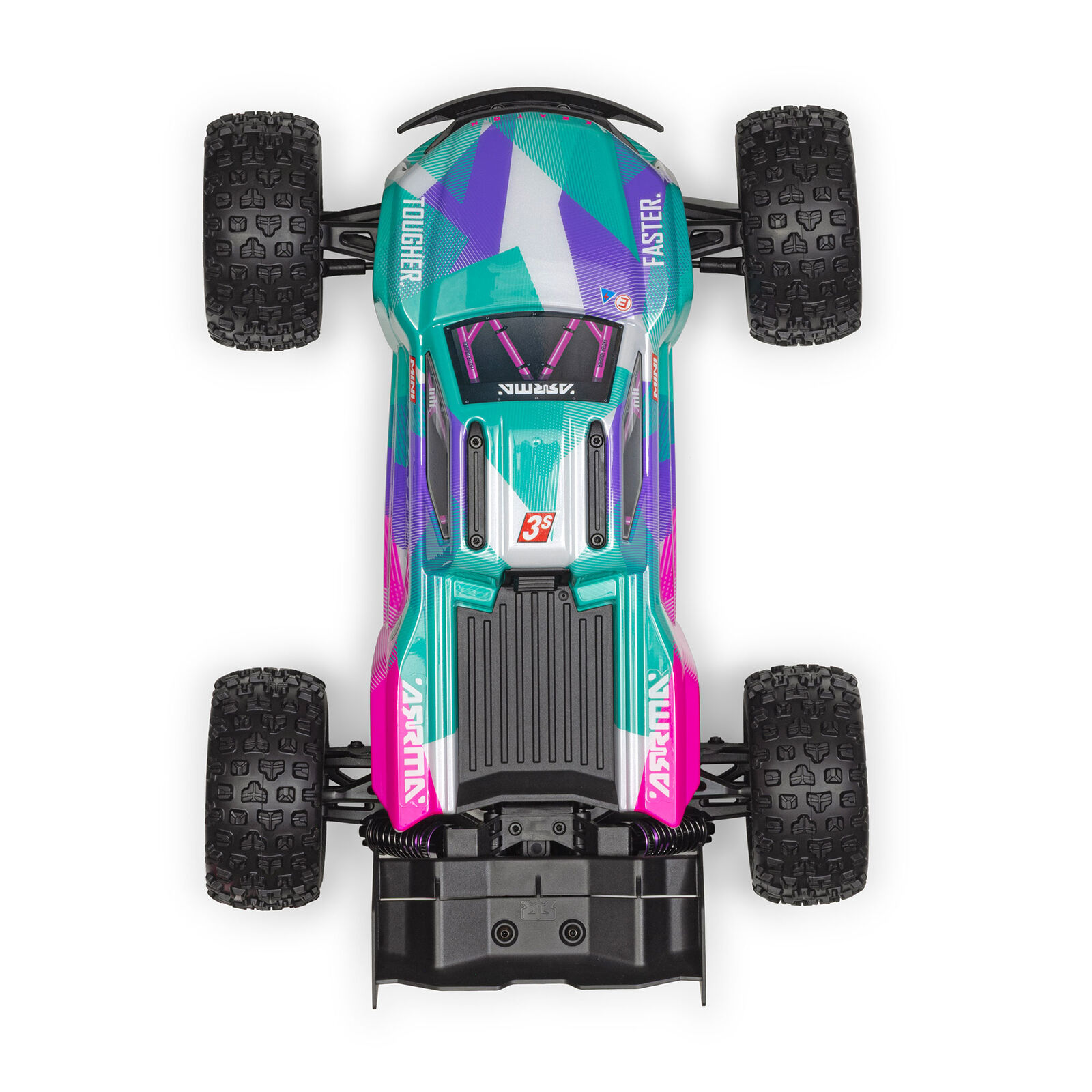 ARRMA 1/16 MINI KRATON 3S (Battery & Charger Included) Teal ARA2508ST2 - Image 5