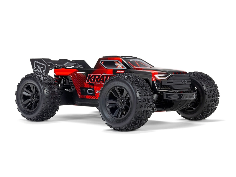 Arrma 1/16 Mini Kraton 3S (No Batt & Charger) Red ARA2508T1