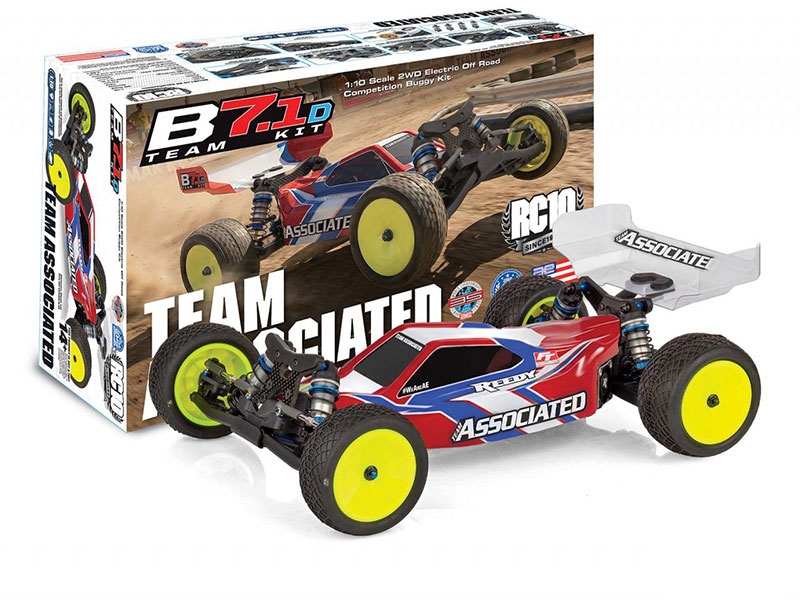 Associated RC10B7.1D Team Kit (Dirt and Clay) AS90047 - Image 3