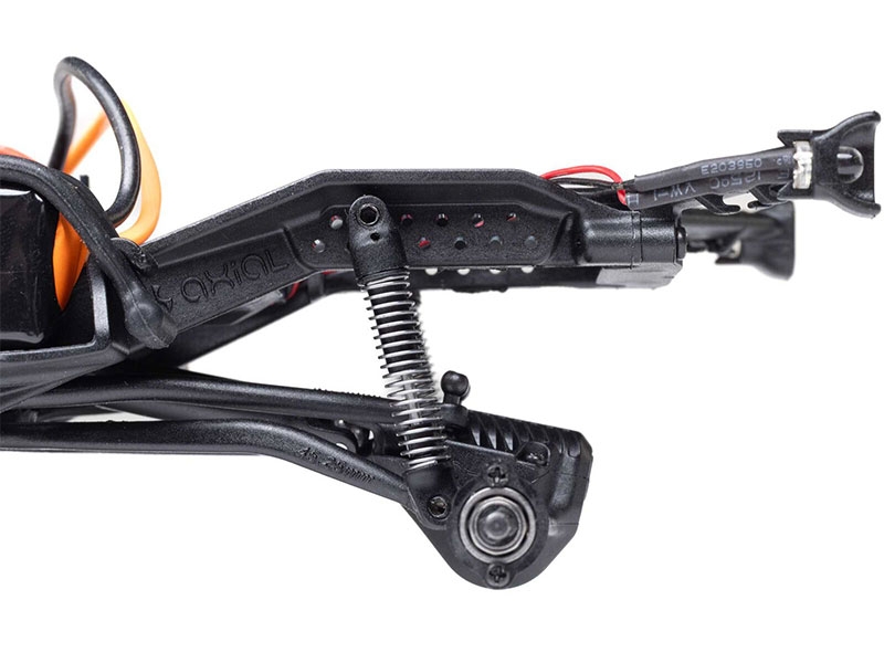 Axial 1/30 SCX30 Chevrolet K10 4x4 RTR Brushed Rock Crawler (Battery and Charger Included) Black C-AXI-2260T2 - Image 9