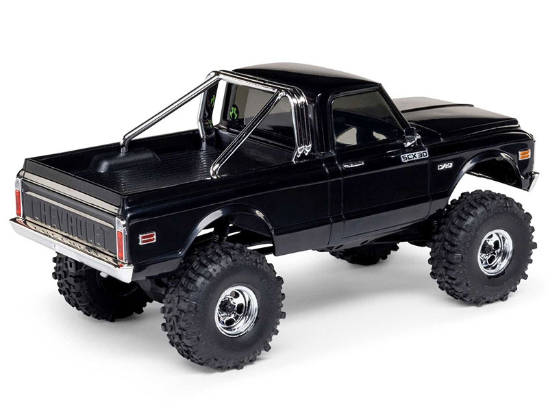 Axial 1/30 SCX30 Chevrolet K10 4x4 RTR Brushed Rock Crawler (Battery and Charger Included) Black C-AXI-2260T2 - Image 6