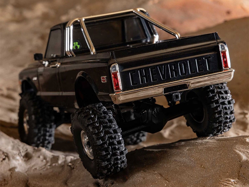 Axial 1/30 SCX30 Chevrolet K10 4x4 RTR Brushed Rock Crawler (Battery and Charger Included) Black C-AXI-2260T2 - Image 4