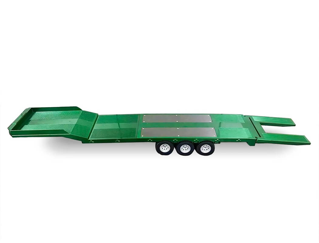 Huina RC Haulage Flatbed Trailer For CY1501 Green CY1502G