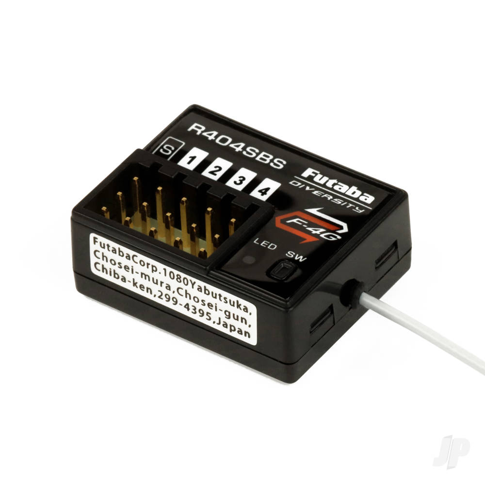 Futaba T10XCR 10-Channel Surface Radio with R404SBS Rx FUT05003239-3