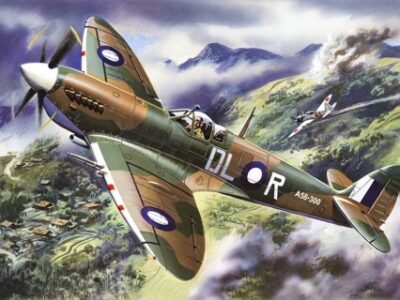 ICM Spitfire Mk.VIII, WWII British Fighter Plane 1:48 ICM48067