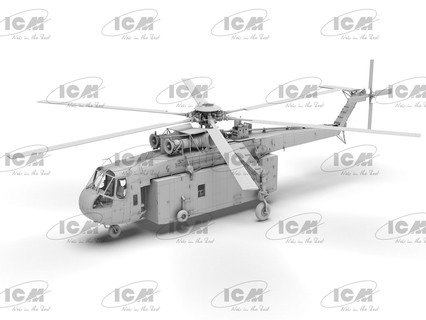 ICM Sikorsky S-64E Skycrane with Universal Pod 1:35 ICM53059