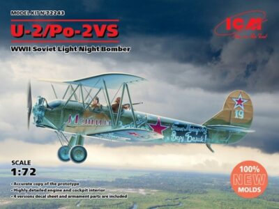 ICM U-2/Po-2VS, WWII Soviet Light Night Bomber 1:72 ICM72243