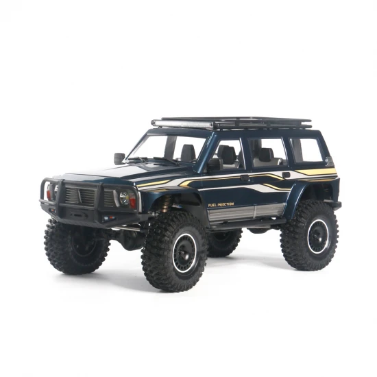 Yikong 4WD Tank Turn RC BL Crawler Dark Blue 1/10 YK4107DB-BR