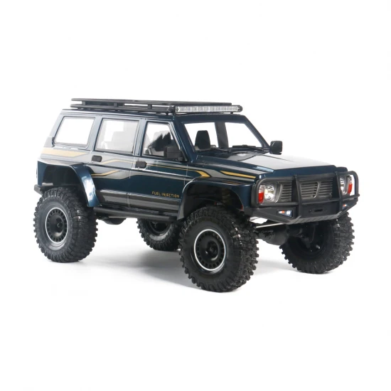 Yikong 4WD Tank Turn RC BL Crawler Dark Blue 1/10 YK4107DB-BR