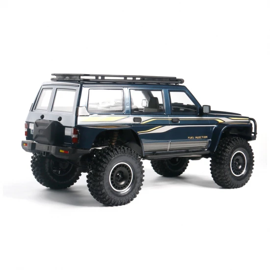 Yikong 4WD Tank Turn RC BL Crawler Dark Blue 1/10 YK4107DB-BR