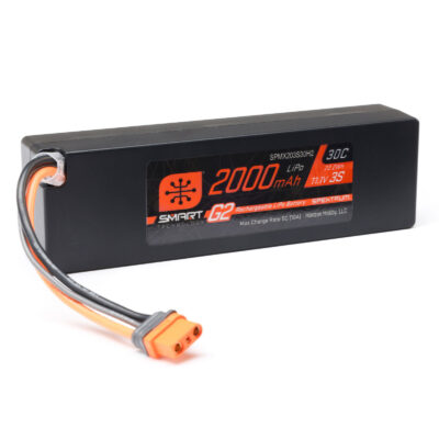 Spektrum 11.1V 2000mAh 3S 30C Smart G2 LiPo Battery: O-SPMX203S30H2