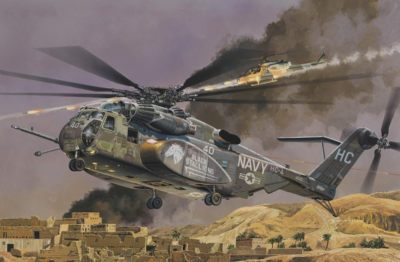 Academy 1/48 US Navy MH-53E Sea Dragon Helicopter PKAY12703