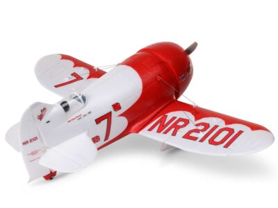 E-Flite UMX Gee Bee R-2 510mm BNF Basic with AS3X and SAFE Select A-EFLU61500