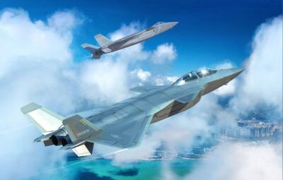 Trumpeter Chinese Air Force J-20S Mighty Dragon Twin-Seat Stealth Aircraft 1:48 PKTM05864