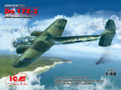 ICM Do 17Z-2, WWII German Bomber 1:48 ICM48244