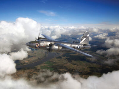 ICM B-26F Marauder, WWII American Bomber 1:48 ICM48325