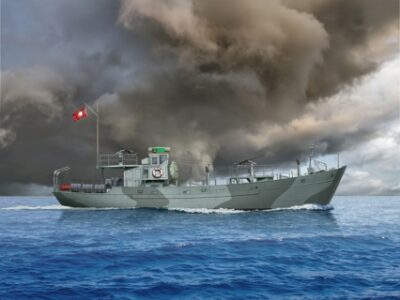 ICM KFK Kriegsfischkutter, WWII German Multi-Purpose Boat 1:144 ICMS012