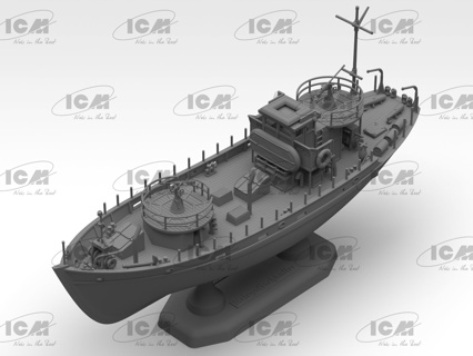 ICM KFK Kriegsfischkutter, WWII German Multi-Purpose Boat 1:144 ICMS012