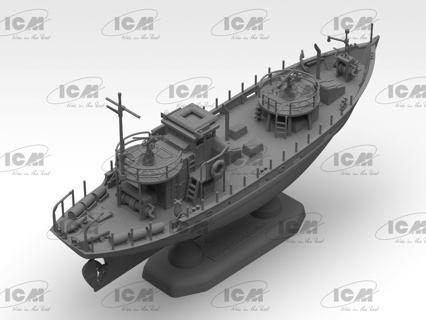 ICM KFK Kriegsfischkutter, WWII German Multi-Purpose Boat 1:144 ICMS012