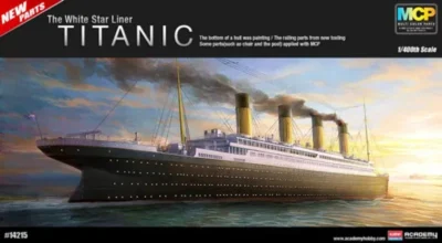 Academy British RMS Titanic 'The White Star Liner' Ship 1/400 PKAY14215