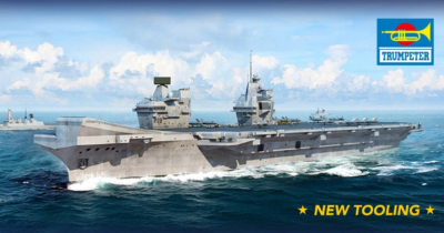 Royal Navy HMS Queen Elizabeth R08 Aircraft Carrier