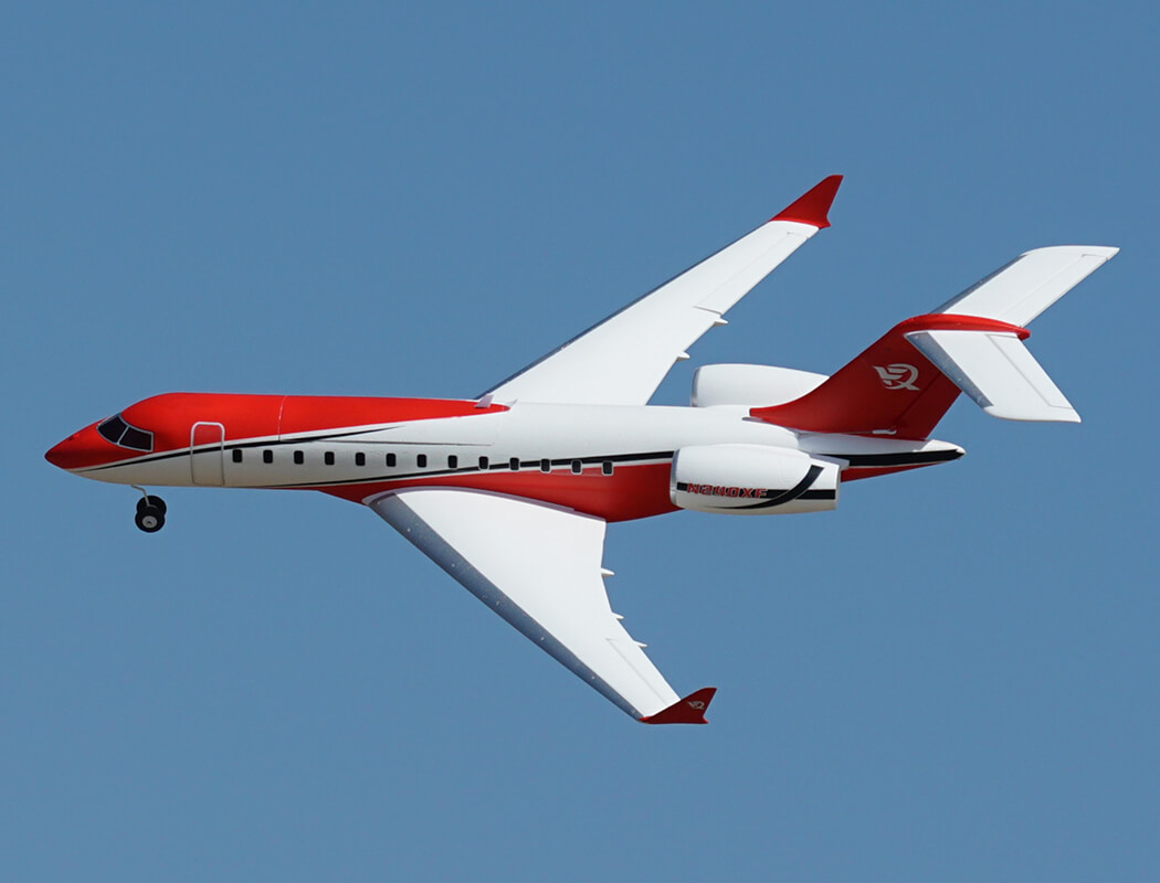 Xfly Twin 40Mm J-65 Edf Business Jet Pnp - Red XF127P-R