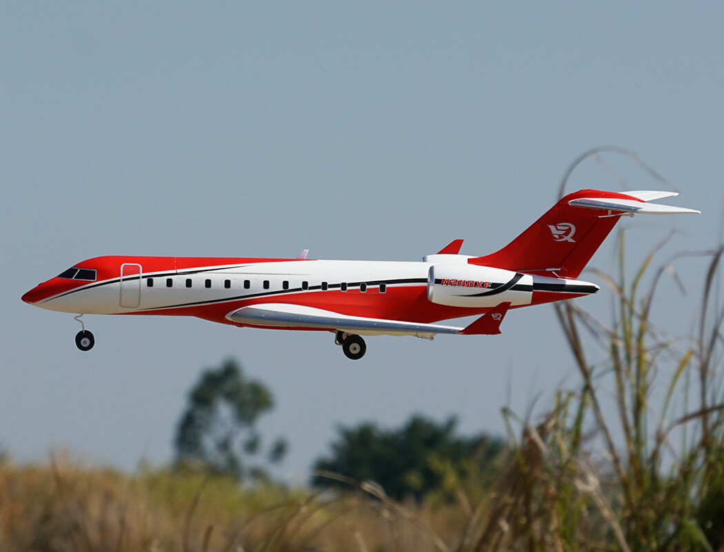 Xfly Twin 40Mm J-65 Edf Business Jet Pnp - Red XF127P-R - Image 6