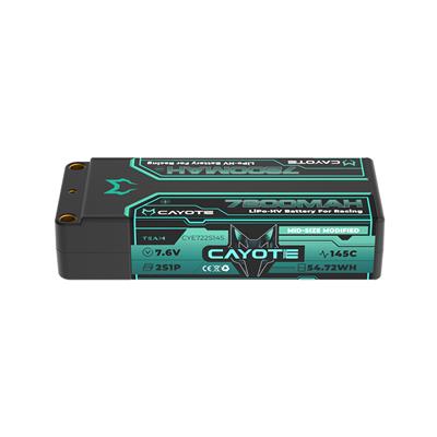 CAYOTE LIPO 7200MAH HV MID 7.6V 25MM 251G CYE722S145