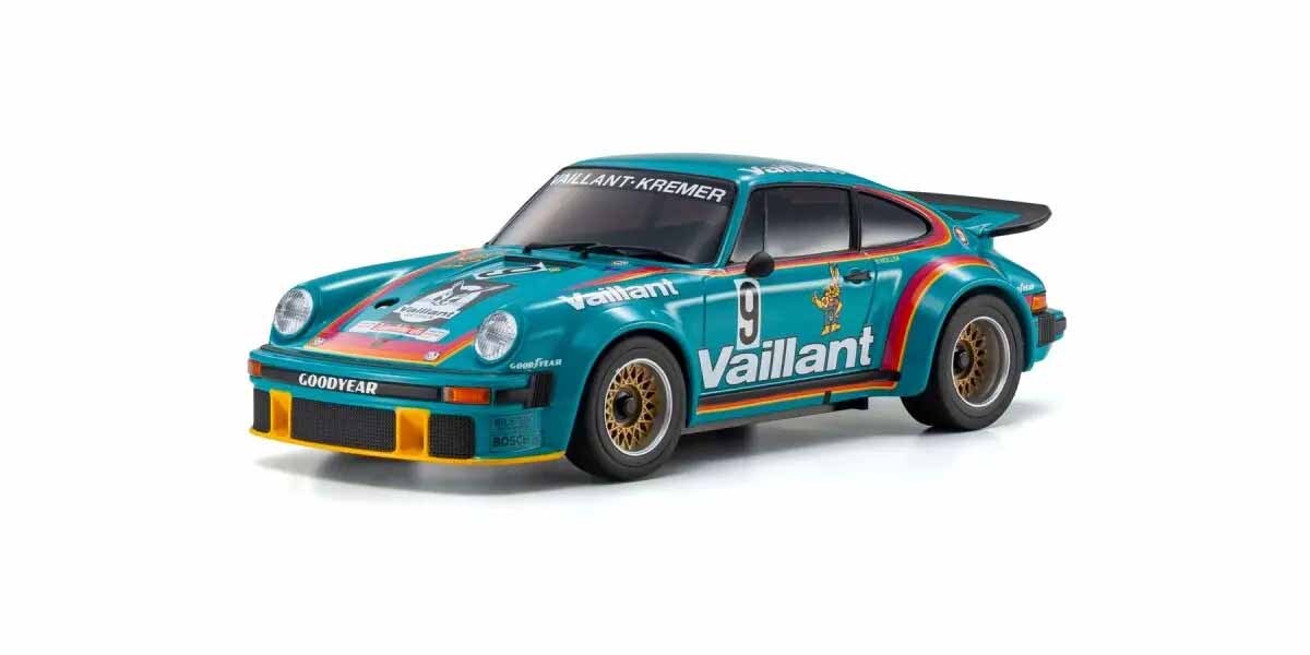 Kyosho Mini-Z MR04 RWD Porsche 934 RSR 1976 Vaillant #9 (N-RM/KT531P) K.32368V