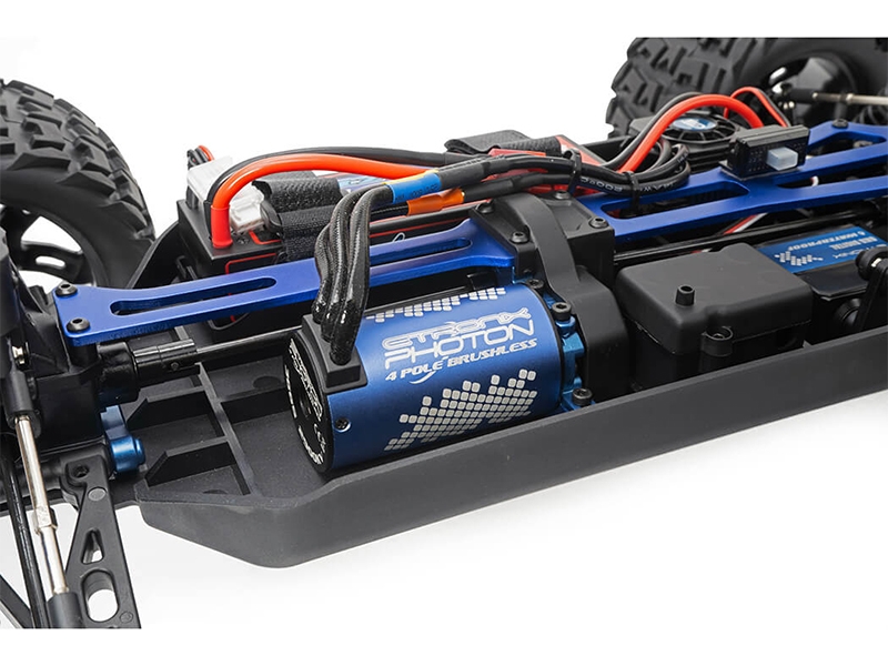 FTX Khaos 1/10 Brushless 4wd Truggy RTR with 3s Lipo and Charger - Blue FTX5564B