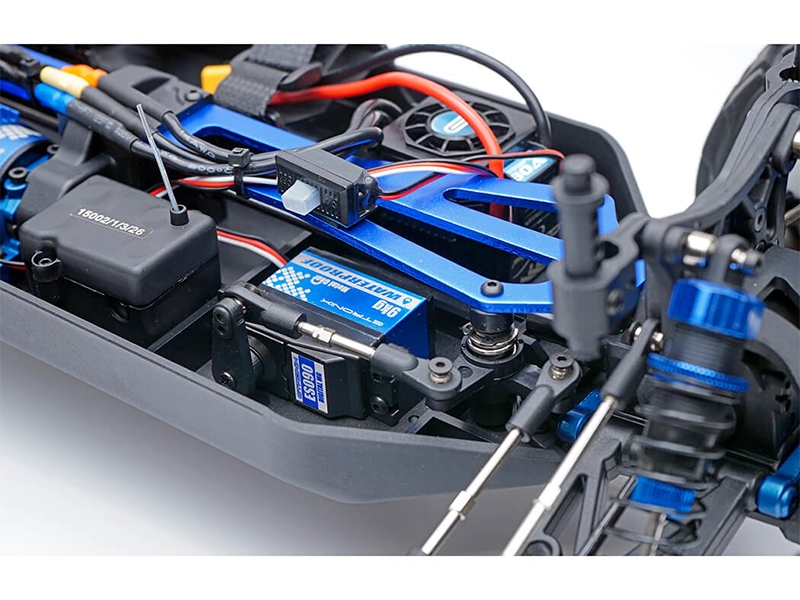 FTX Khaos 1/10 Brushless 4wd Truggy RTR with 3s Lipo and Charger - Blue FTX5564B