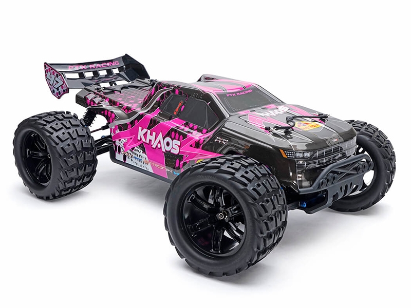 FTX Khaos 1/10 Brushless 4wd Truggy RTR with 3s Lipo and Charger - Purple FTX5564P - Image 2